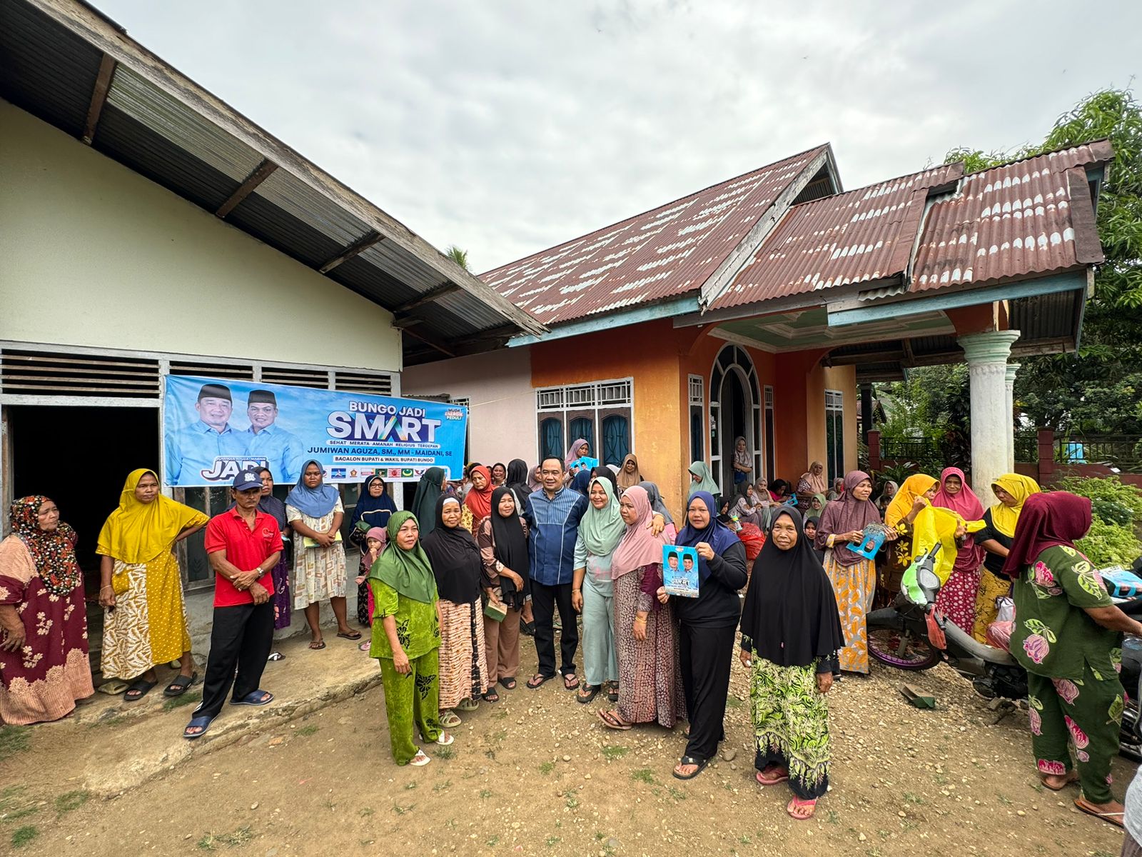 Tak Ada Tawar Menawar, Warga Pulau Jelmu Siap Menangkan Jumiwan - Maidani