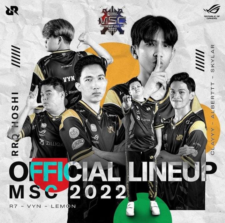 Jadwal MSC 2022, RRQ Hoshi Jadi Tumpuan Indoniesia