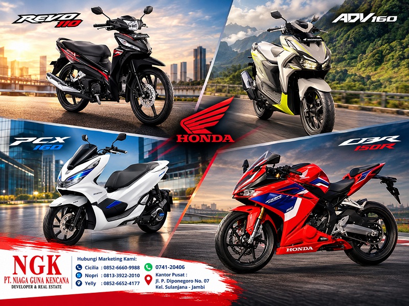 Daftar Harga Motor Honda Oktober 2026: Varian Bebek Termurah Mulai Rp18 Jutaan