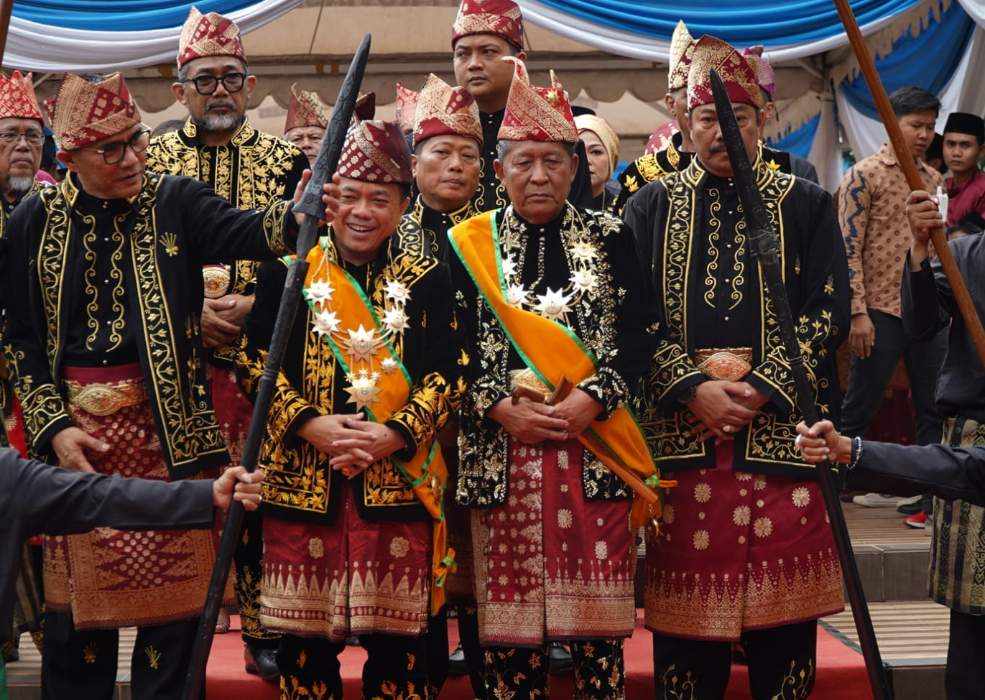 Gubernur Al Haris: Gelar Adat Wujud Penghargaan dan Doa bagi Forkopimda Jambi