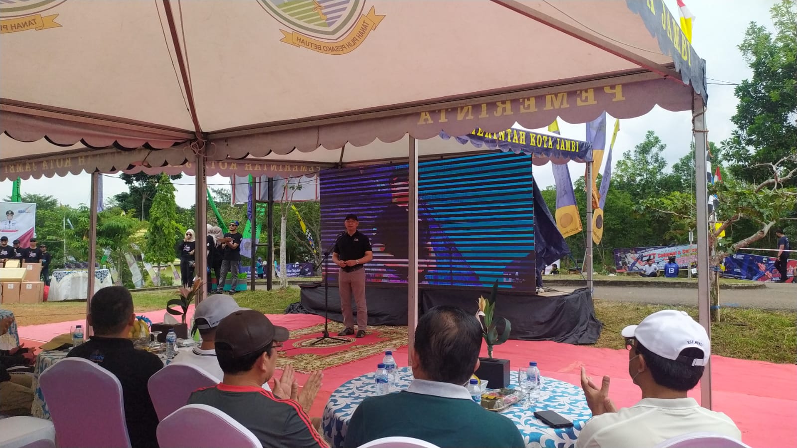 Buka Walikota Cup Open MTB XCO ISSI Kota Jambi, Fasha: Ini Ajang Promosi Hutan Taman Kota M Sabki