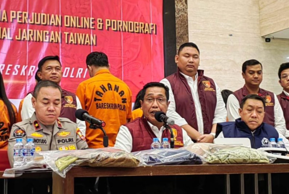 Polri Bongkar Sindikat Internasional Judi dan Pornografi Online Milik Jaringan Taiwan, Ini Wilayah Operasinya