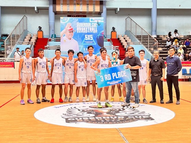 SMAN 3 Kota Jambi Juara 3 Basket Putra Gubernur Cup Basketball 2024