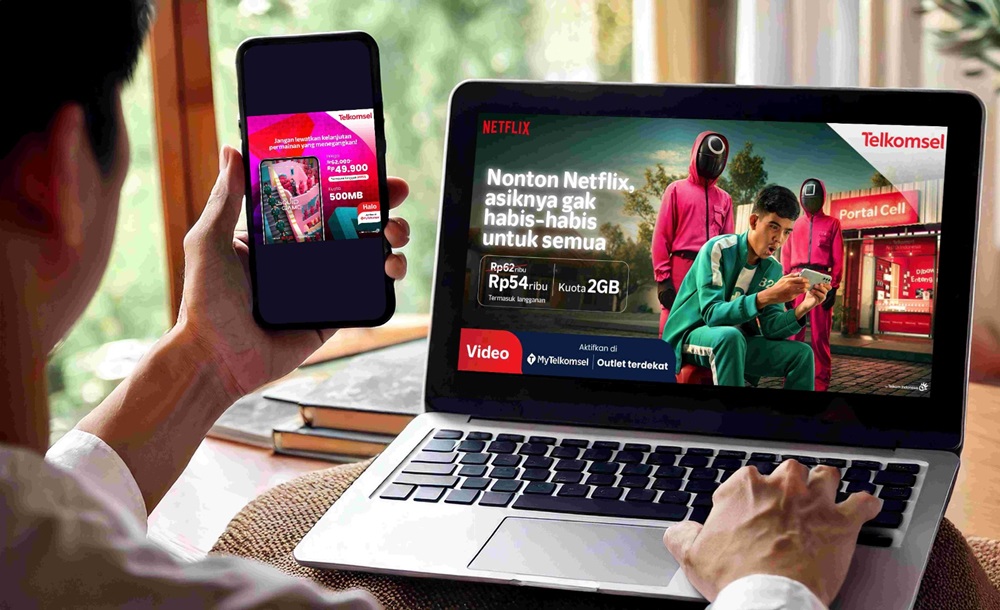 Telkomsel Hadirkan Promo Paket Netflix Bundle Data Telkomsel Rp49.900 per Bulan bagi Pelanggan Pascabayar