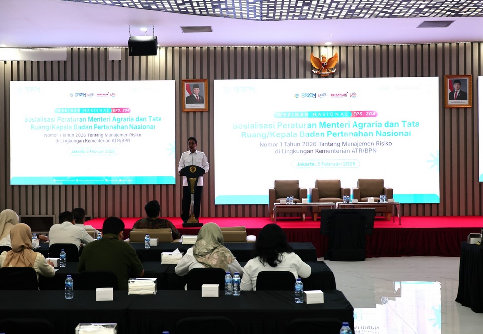 Sosialisasikan Permen ATR/Kepala BPN 1/2026, Sekjen: Terapkan secara Terstruktur dan Menyeluruh