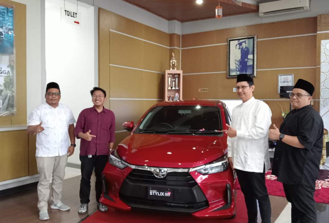 Siap Mengaspal, Agung Toyota Bungo Hadirkan New Agya Stylix with GR Aeropackage, Makin Keren dan Sporty