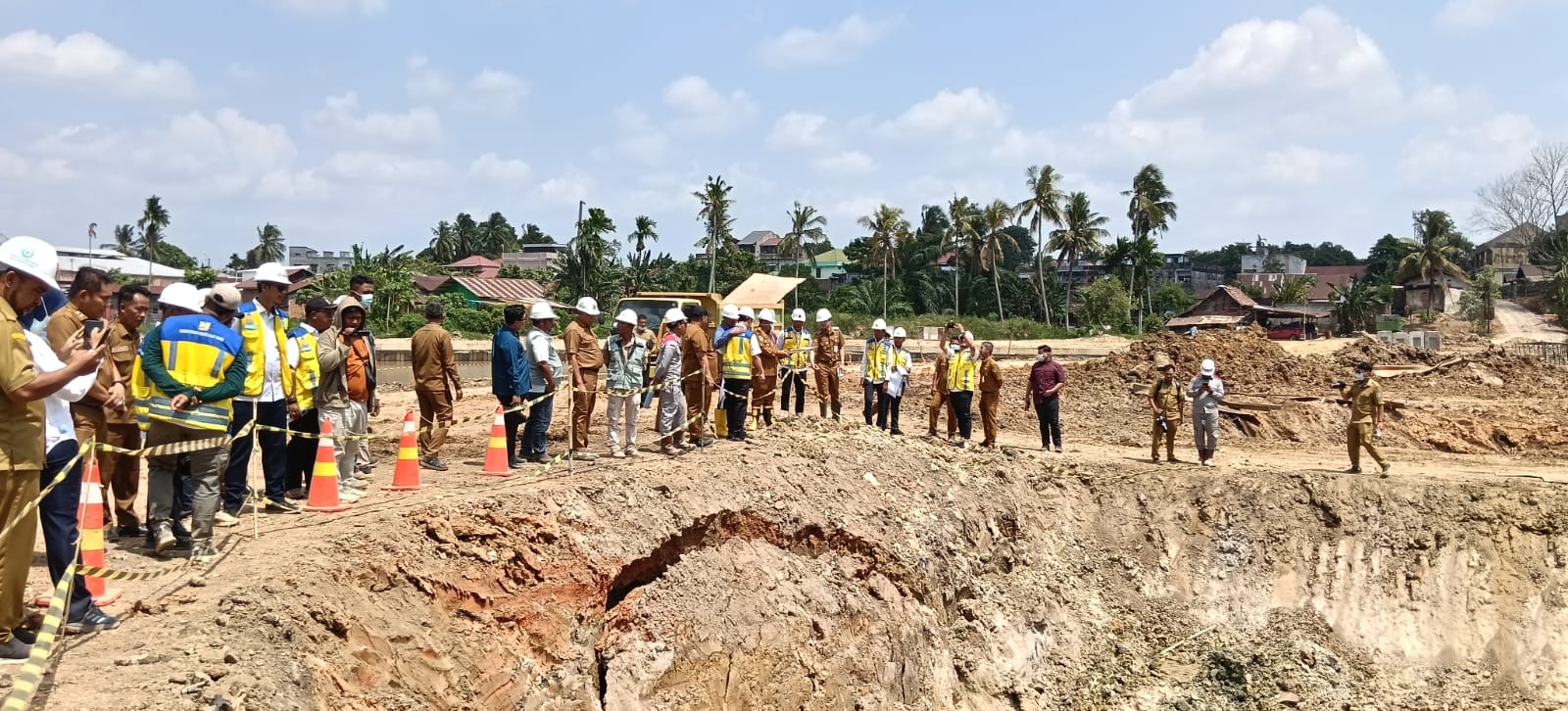 Kolam Retensi Paal V Segera Tuntas, Maulana: Mimpi Atasi Banjir Mulai Terwujud