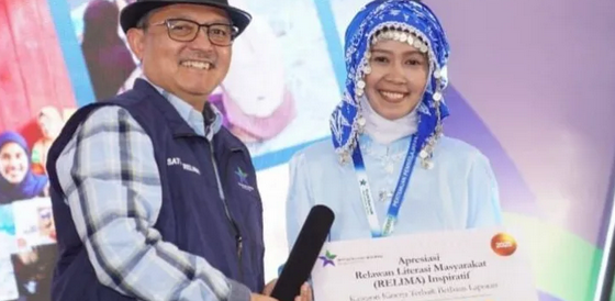 Susi Wahyuni Mahasiswi Magister UNJA, Berhasil Menjadi Penggerak Literasi Terbaik Nasional