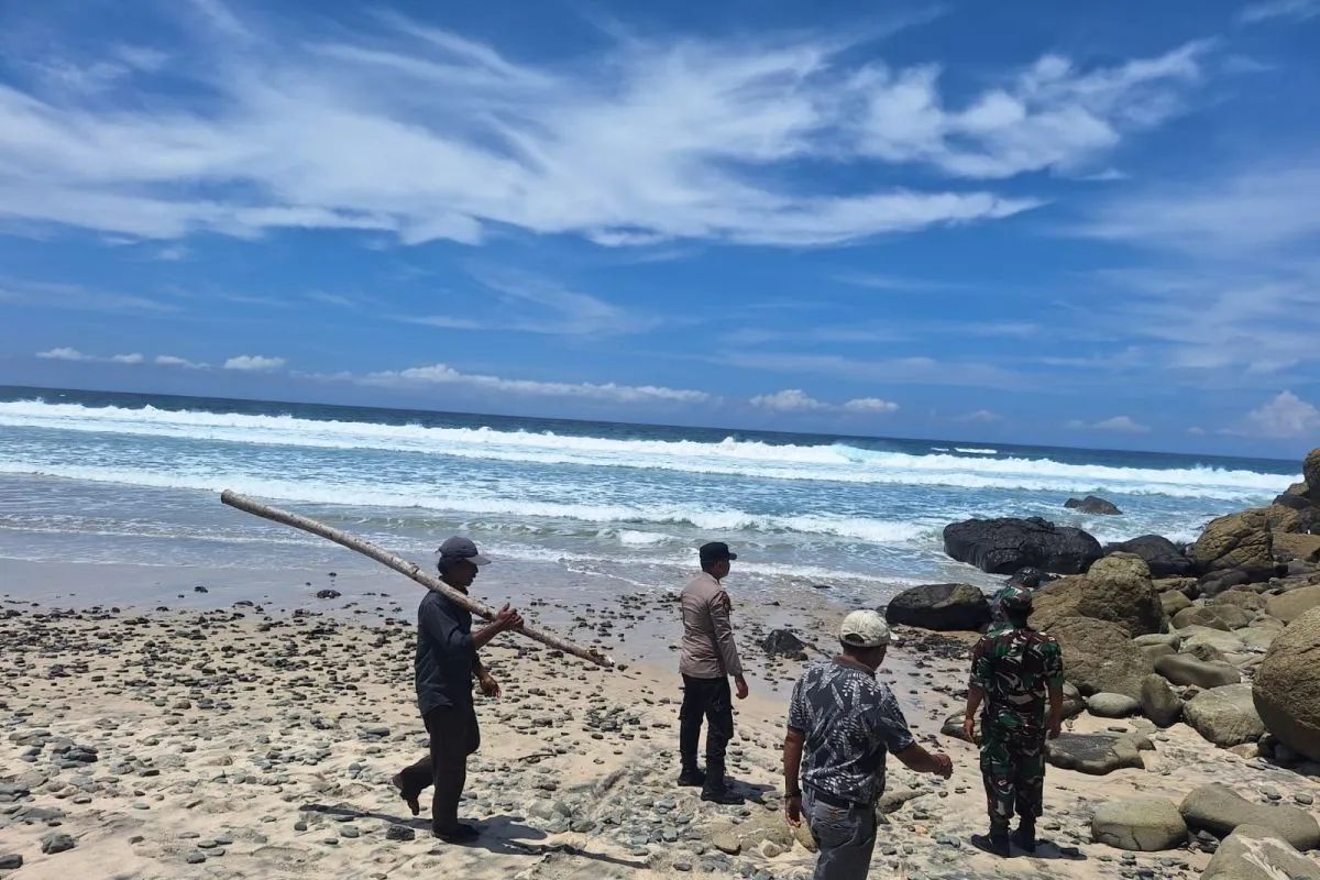 Dua Wisatawan Asal Surabaya Hilang Terseret Ombak di Pantai Modangan, Tim SAR Lakukan Pencarian