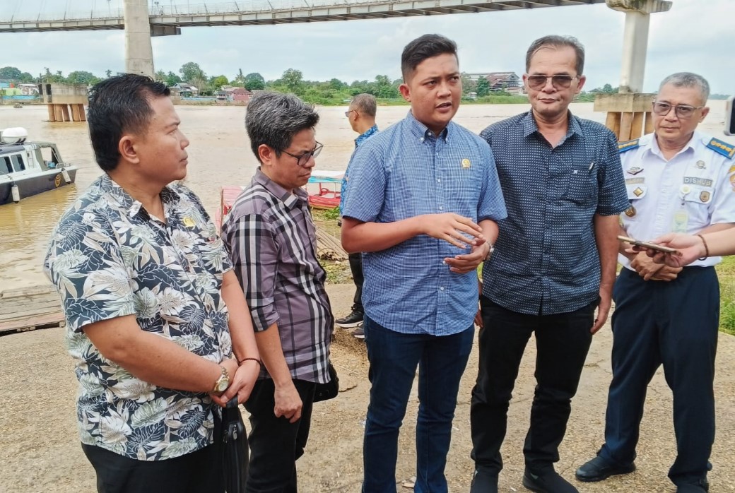 Ketua DPRD Desak Pengusaha Penabrak Tiang Jembatan Aurduri I Bertanggung Jawab