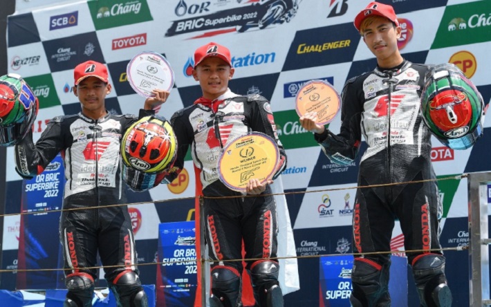 Honda Thailand Talent Cup 2022: Pembalap Muda Indonesia Raih Podium Tertinggi