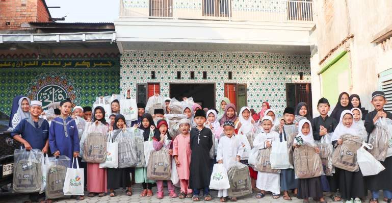 Gelar Kegiatan PAS, UID S2JB Upayakan Pemenuhan Kebutuhan Peralatan Sekolah di TPQ Raudhatush Shibyan
