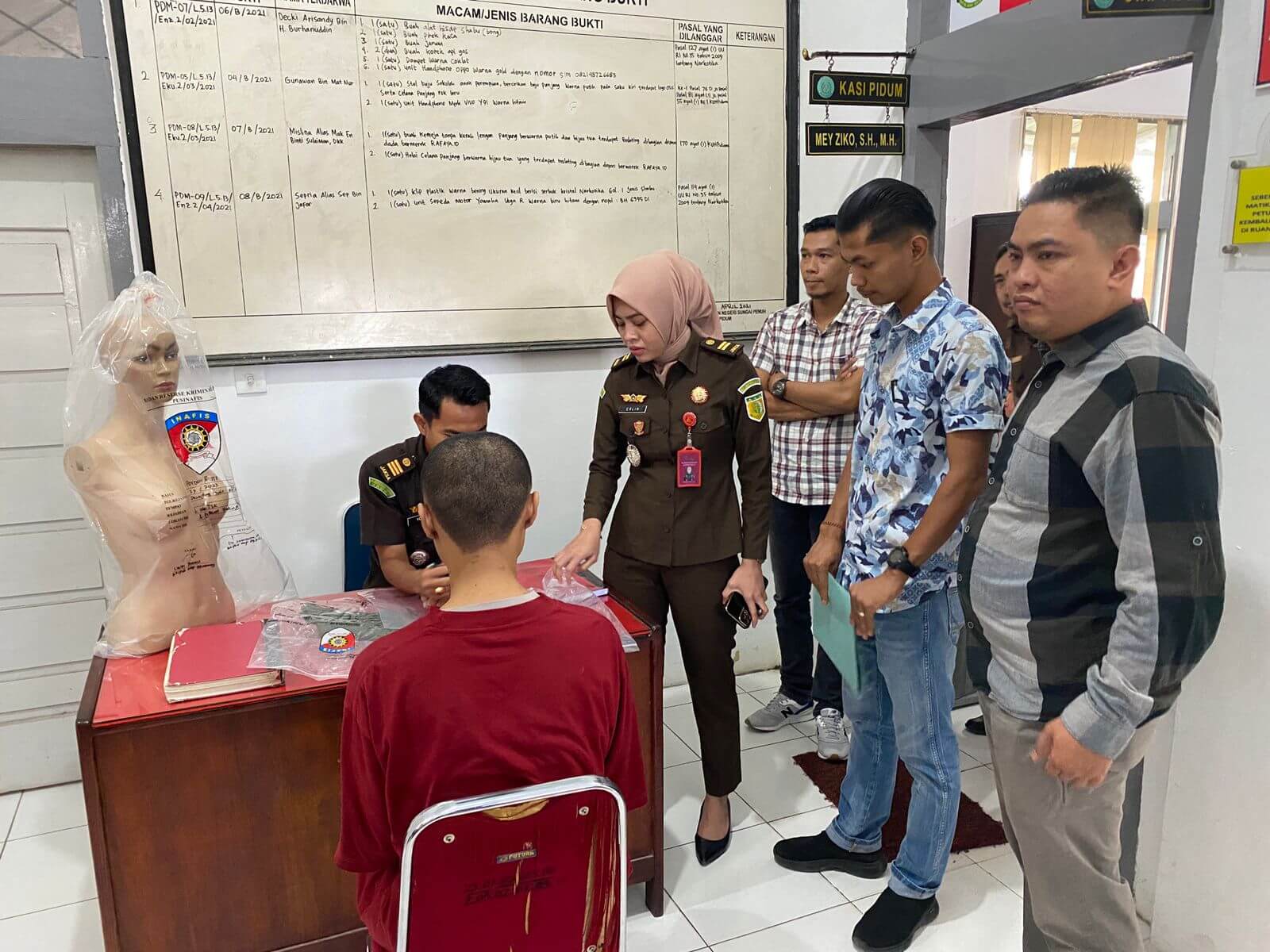 Berkas Emboy, Kasus Popo Barbie  Masuk Tahap Dua di Kejaksaan Negeri Kerinci