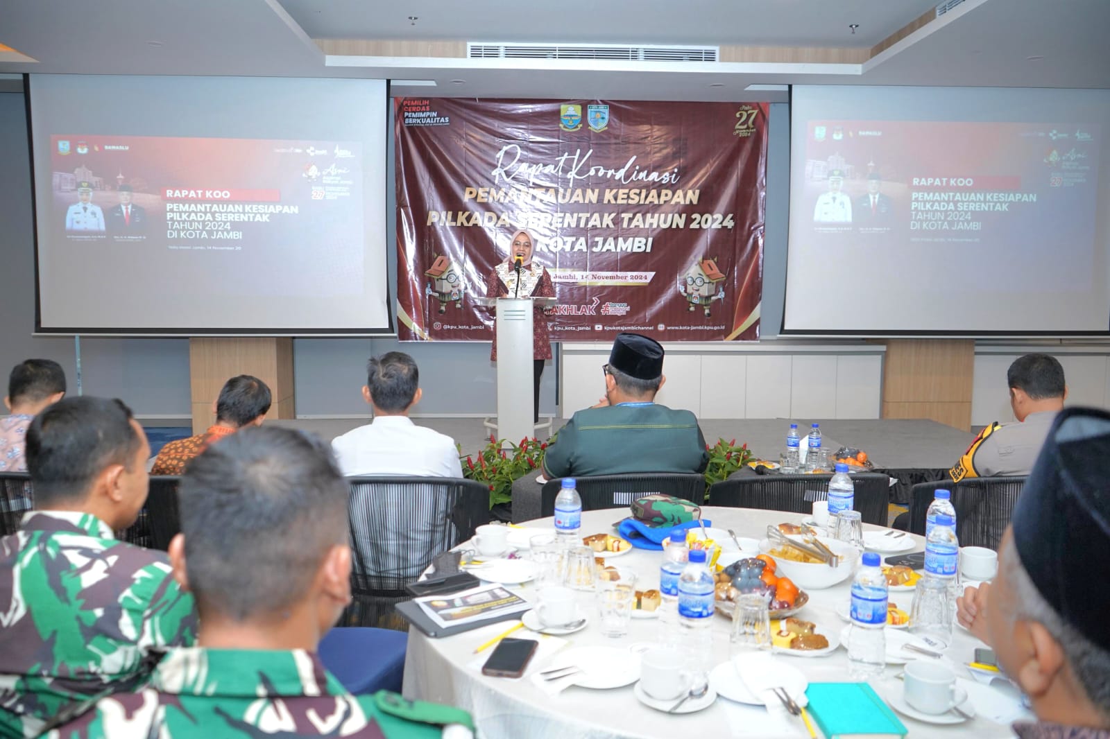 Gelar Rakor Kesiap Pilkada Serentak, Pemkot Jambi Siap Suskseskan Penyelenggaraan Pemilu