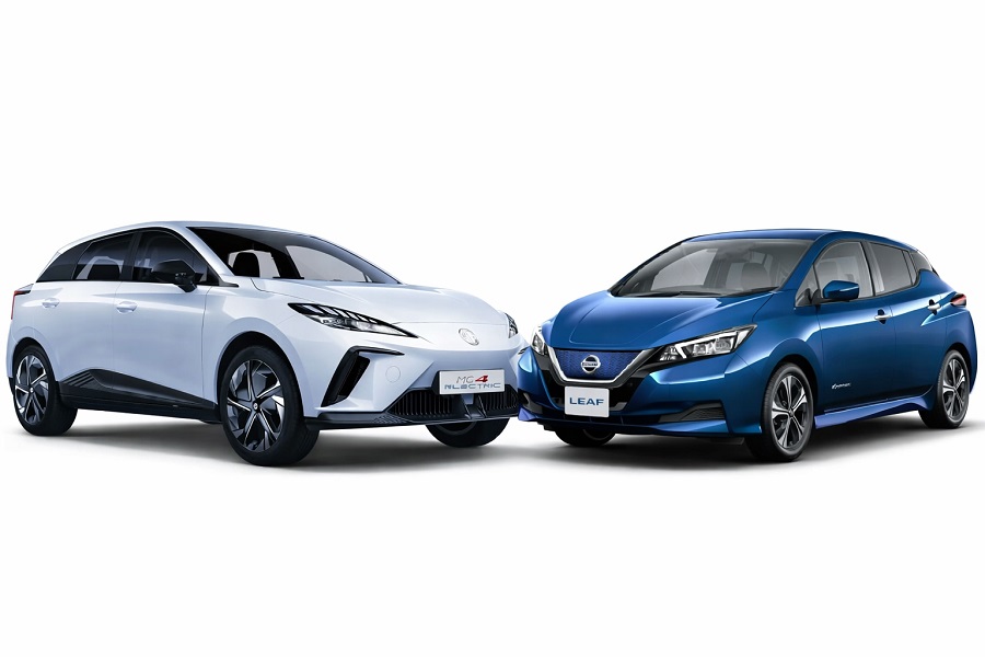 MG 4 EV atau Nissan Leaf? Simak Perbandingan Kelebihan dan Kekurangannya