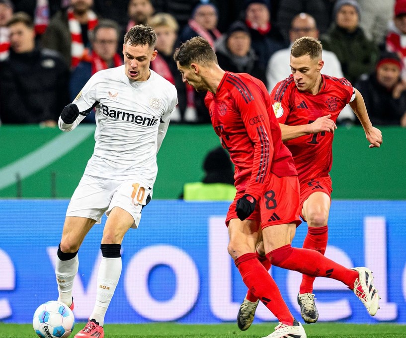 Bayer Leverkusen Singkirkan Bayern Munich dari Piala Jerman Lewat Gol Tunggal Nathan Tella