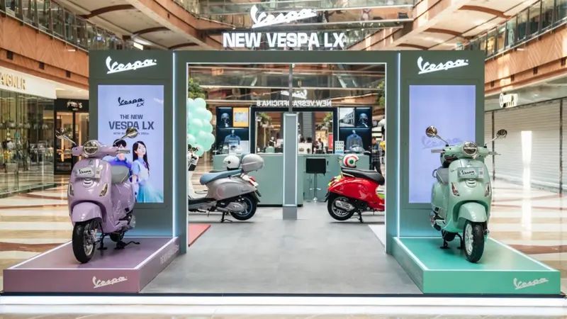 Wah! Piaggio Resmi Luncurkan Vespa LX dan Officina 8