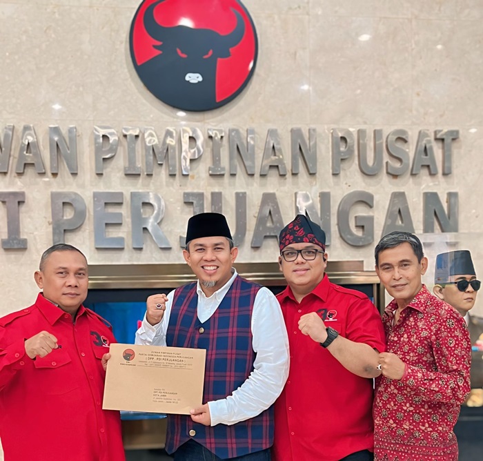 Pilwako Jambi 2024 Makin Seru, PDIP Resmi Usung HAR-Guntur  