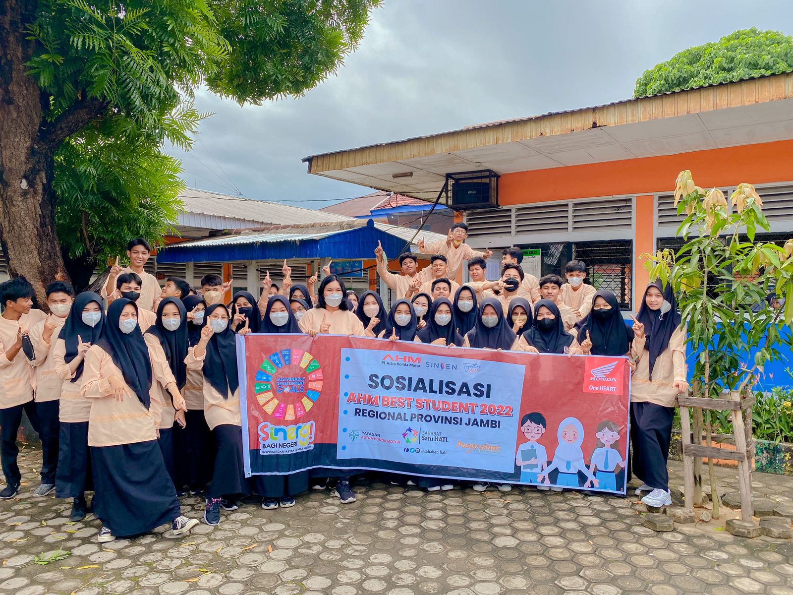 Honda Sinar Sentosa Gelar Sosialisasi AHM Best Student 2022,Sasar Ratusan Pelajar SMA