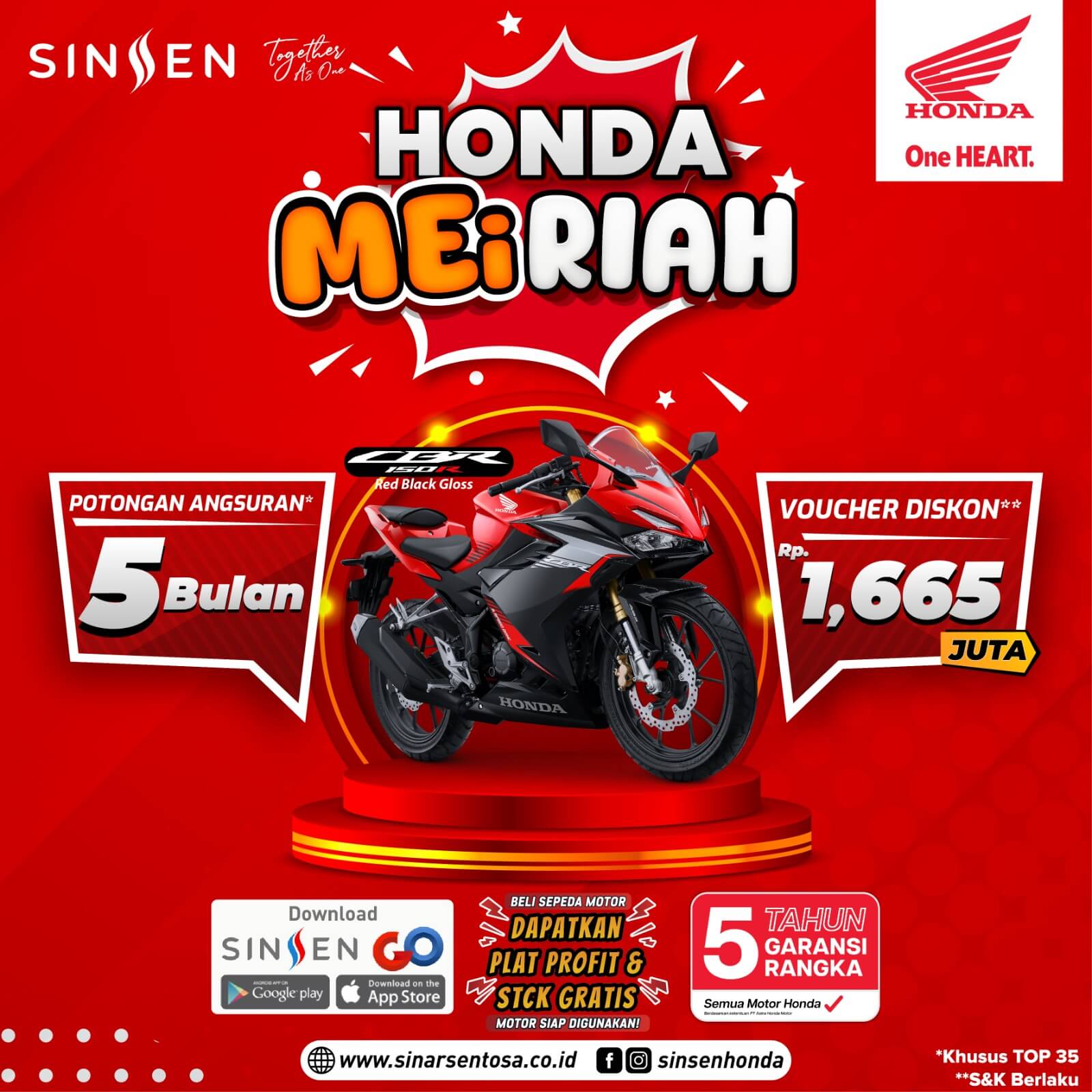 Promo Honda Makin Meriah dengan Bertabur Keuntungan