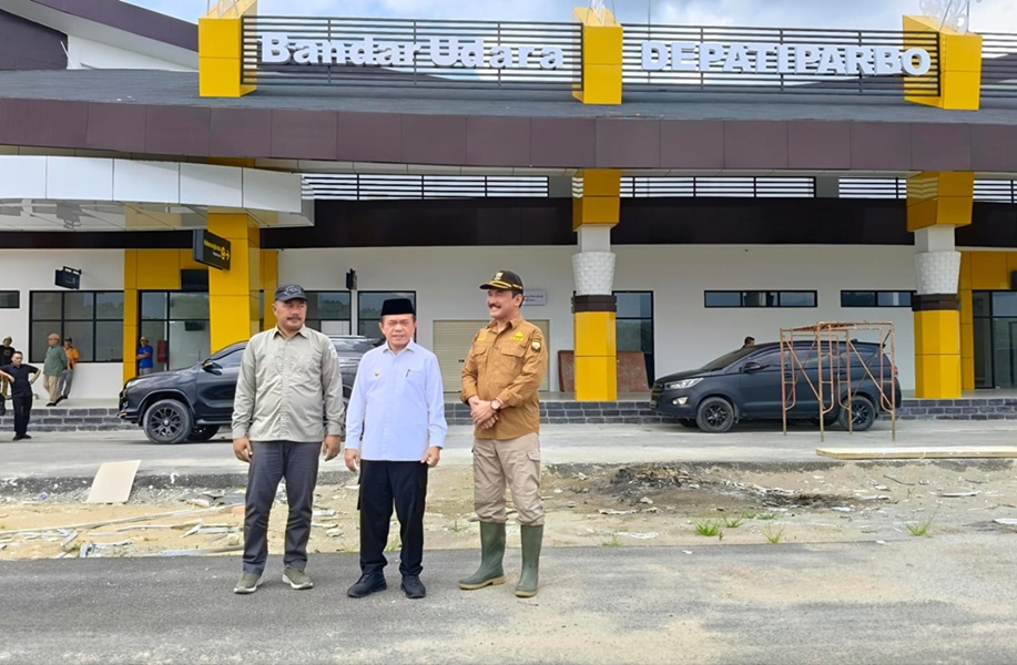 Bandara Kerinci Siap Naik Kelas! Al Haris Tinjau Terminal Baru dan Harap Pesawat Besar Bisa Mendarat 
