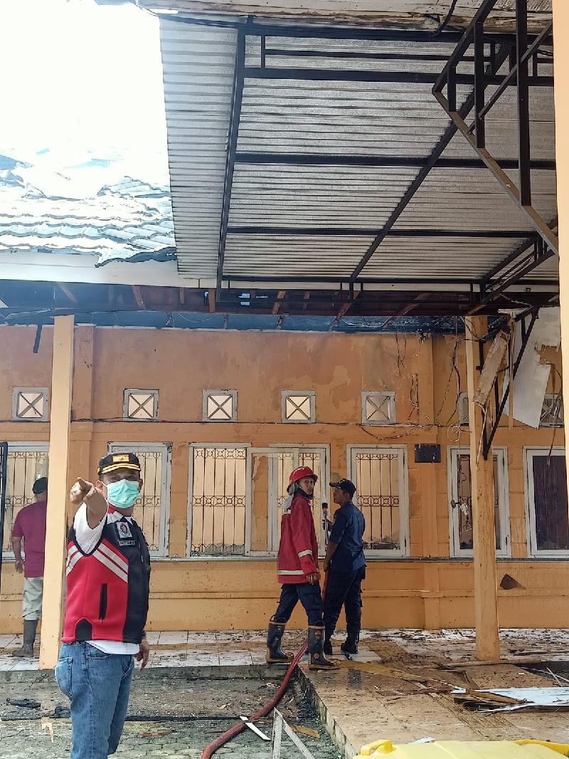 SLB Sri Soedewi Maschun Sofwan Kebakaran, Rugi Ratusan Juta