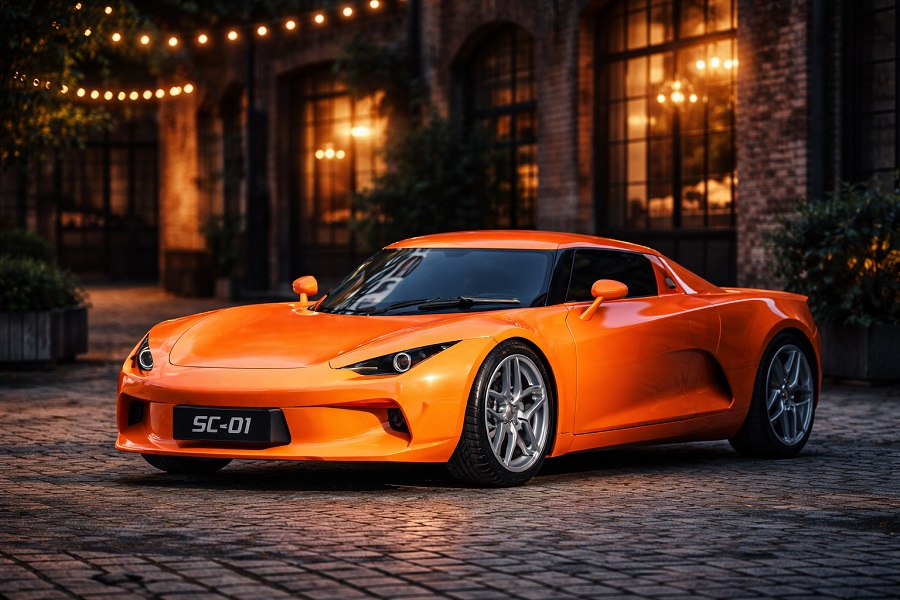 Tampil Gahar, Roadster Listrik China SC01 Siap Tantang Supercar Eropa
