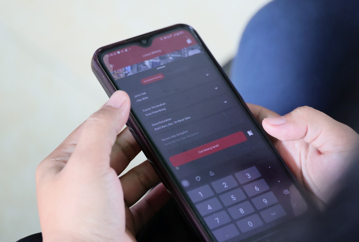 Jadi Lebih Mudah, Cek Bidang Tanah Bisa Lewat Sentuh Tanahku