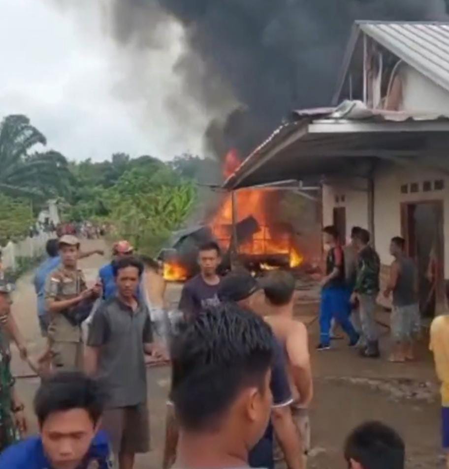 Gudang BBM Ilegal di Muaraenim, Sumatera Selatan Terbakar, 3 Pekerja Tewas