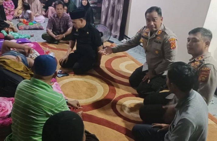 Biar Tetap Kondusif, Kapolres Tebo Siagakan Personel di Lokasi Pertarungan