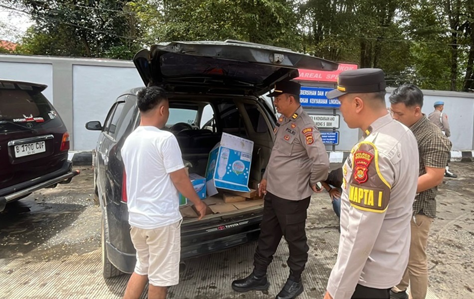 Jaga Distribusi BBM Jelang Libur Nataru, Polres Merangin Tertibkan Kendaraan Modifikasi di SPBU