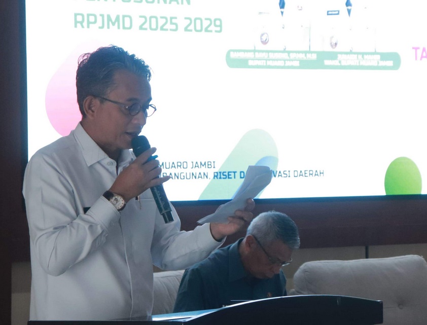 Wabup Muaro Jambi Tekankan Penyusunan RPJMD dan Renstra Harus Tepat, Adaptif dan Terkoordinasi
