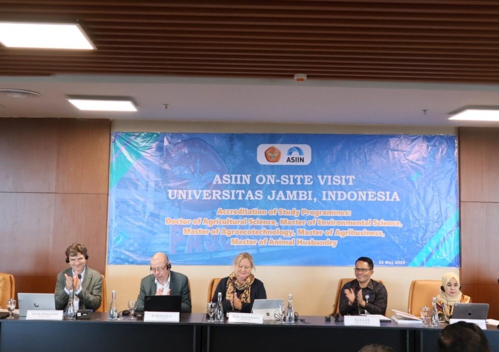 UNJA Sambut Tim ASIIN untuk Visitasi Akreditasi Internasional Sejumlah Program Pascasarjana