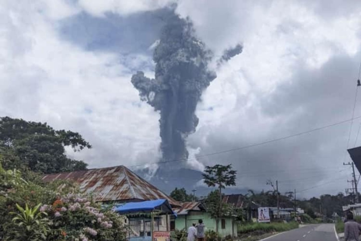 Awas! Gunung Marapi Sumatera Barat Kembali Erupsi, Berikut Laporannya
