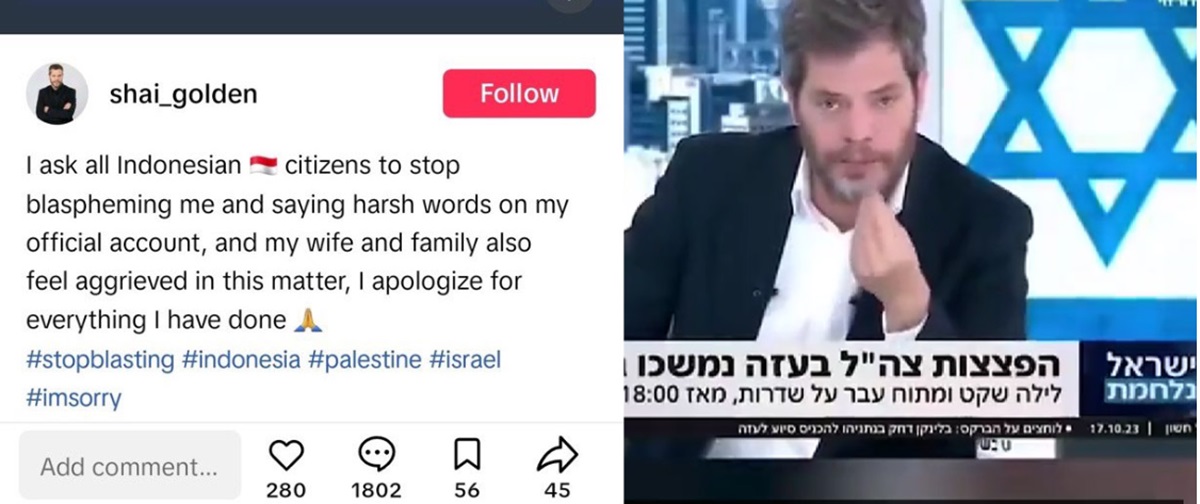 The Power of Netizen Indonesia, Presenter Israel Minta Maaf Sampai Nonaktifkan Akun Instagram