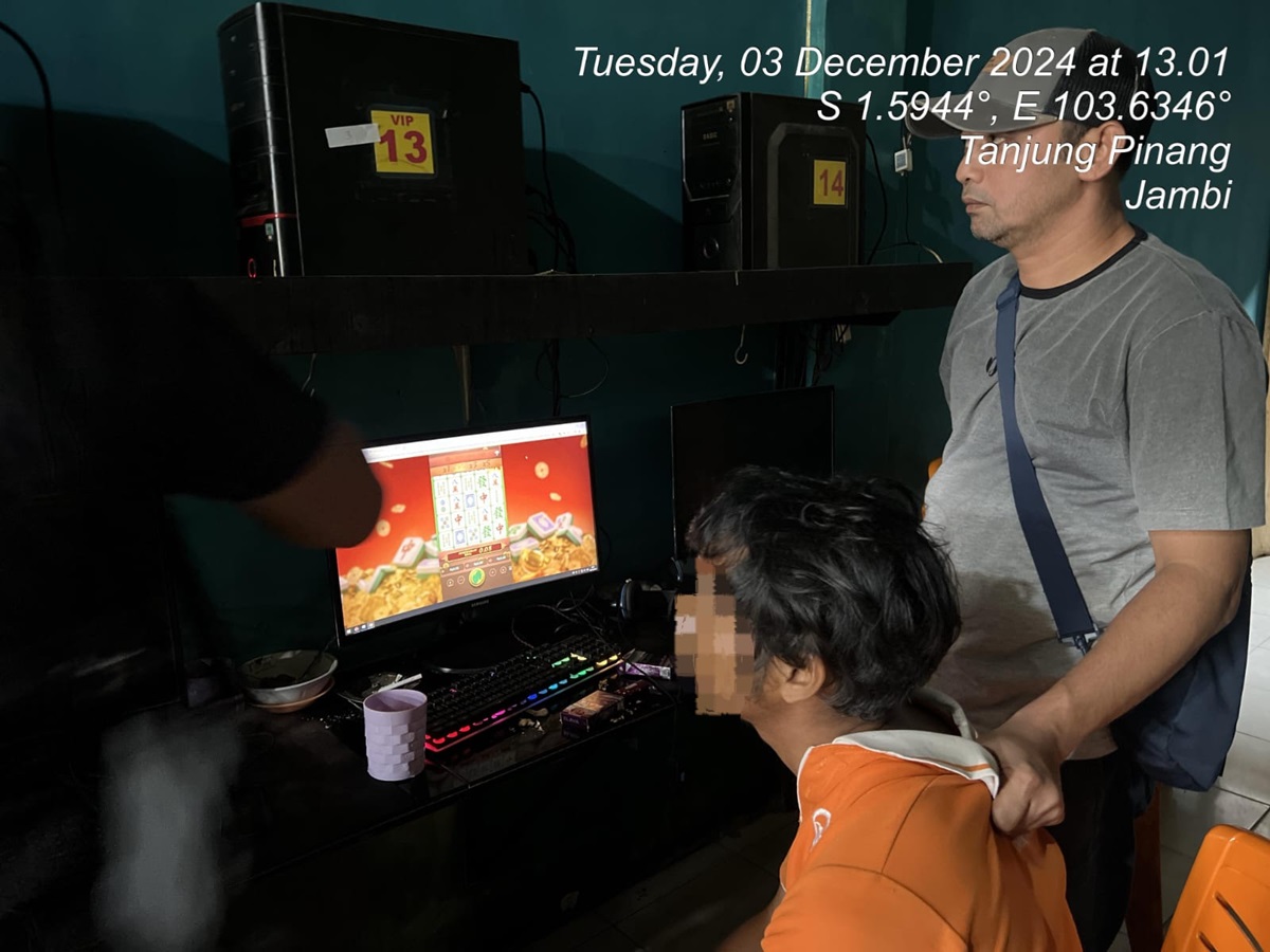 Dipakai untuk Judi Online, Polisi Gerebek Warnet di Jambi Timur, 3 Orang Diamankan