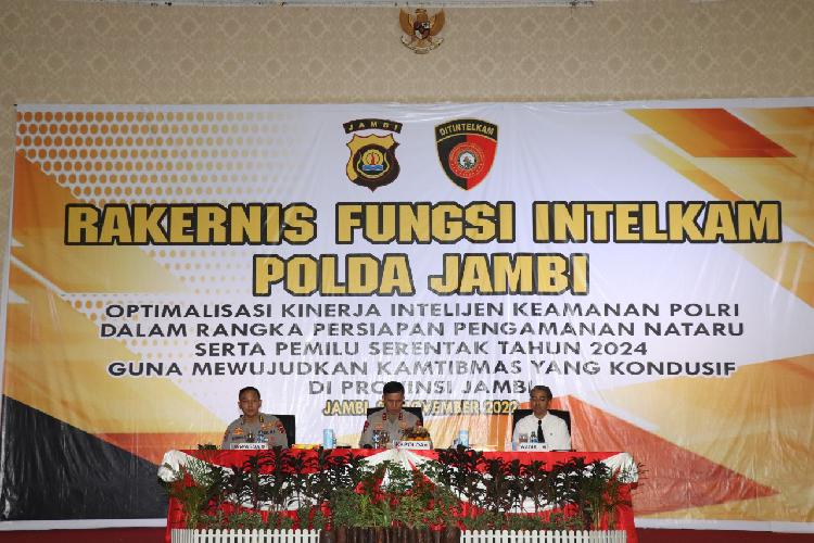 Jelang Pilkada 2024, Kapolda Jambi Pertajam Fungsi Intel