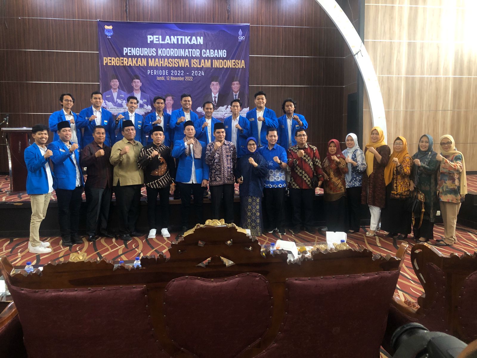 Anggota DPRD Provinsi Jambi Kemas Al Farabi Dilantik Jadi Sekretaris Majelis Pembina Daerah PKC PMII Jambi