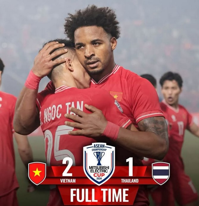 Vietnam Taklukkan Thailand 2-1 di Final Leg Pertama Piala AFF 2024: Siapa Unggul di Leg Kedua?