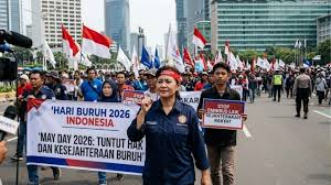 Sambut May Day, 200 Ribu Buruh Diprediksi ke Monas Besok, Ini Rekayasa Lalin yang Disiapkan Polisi