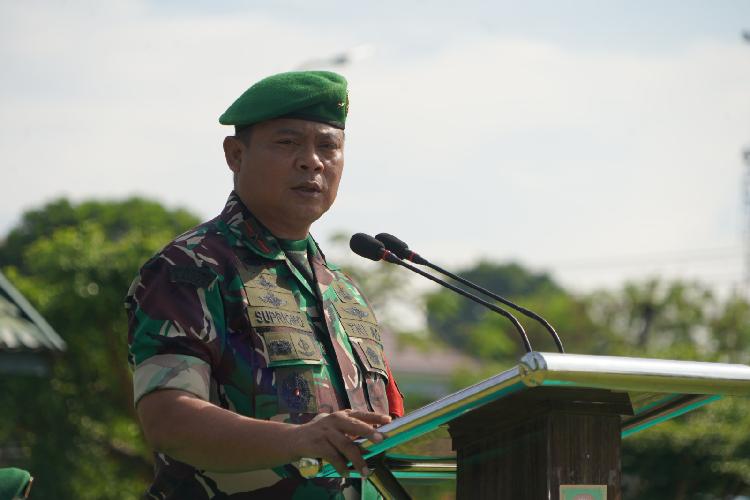 Presiden Jokowi Bakal ke Jambi, TNI-Polri Gelar Apel Gabungan Pasukan Pengamanan