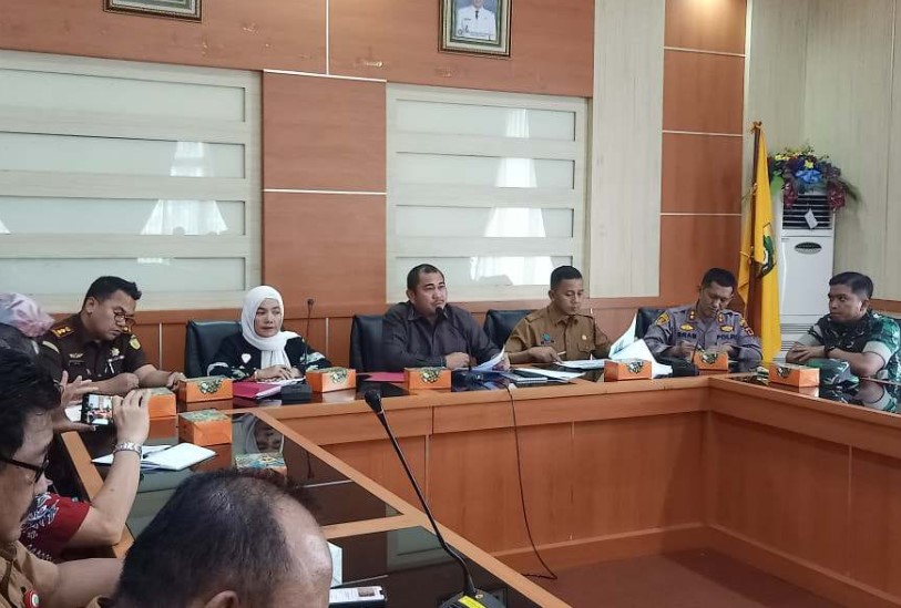 Bupati Bungo gelar Rakor bersama Forkompinda atasi tingginya inflasi kabupaten Bungo