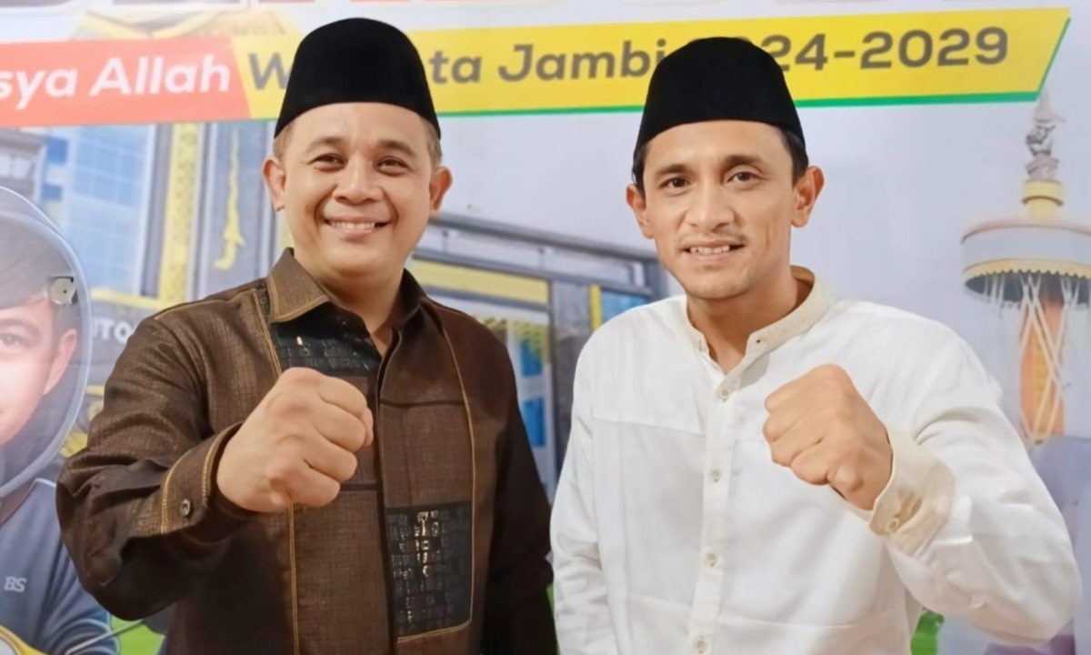 Budi Setiawan Resmi Gandeng Eko Setiawan di Pilwako Jambi 2024, Jadi 'Duo Setiawan'