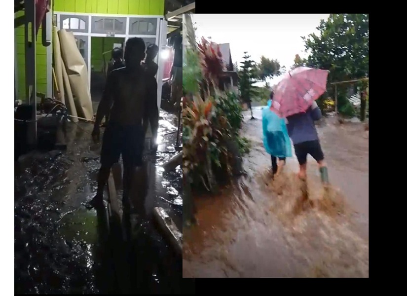 Desa Pelompek Diterjang Banjir Akibat Hujan Deras di Kerinci, Rumah Warga Dipenuhi Lumpur