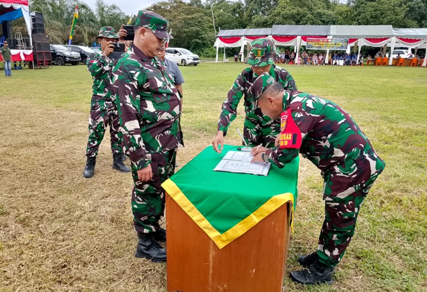 Kodim 0416/Bute Gelar Upacara Pembukaan TMMD ke-123 Tahun 2025