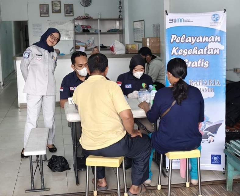 Jasa Raharja beri Pelayanan Kesehatan Gratis untuk Awak Angkutan Umum di Tiga PO
