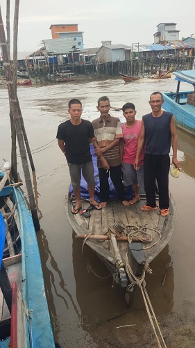 Kapal Motor Bermuatan Penumpang dan Barang dari Tanjab Timur Hilang Kontak Menuju Kepri Ditemukan