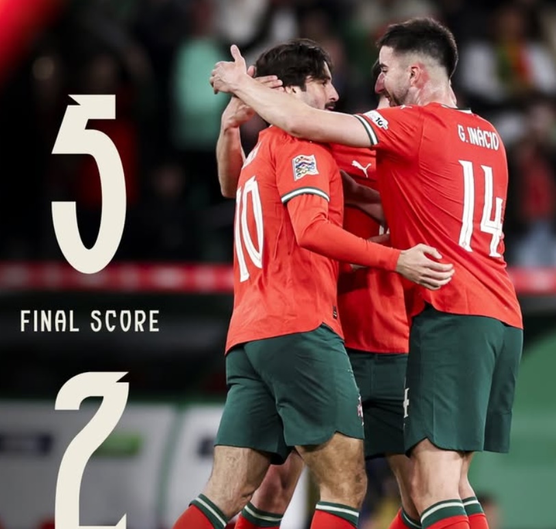 Hasil UEFA Nations League: Portugal Hancurkan Denmark 5-2, Lolos ke Semifinal dengan Agregat 5-3!