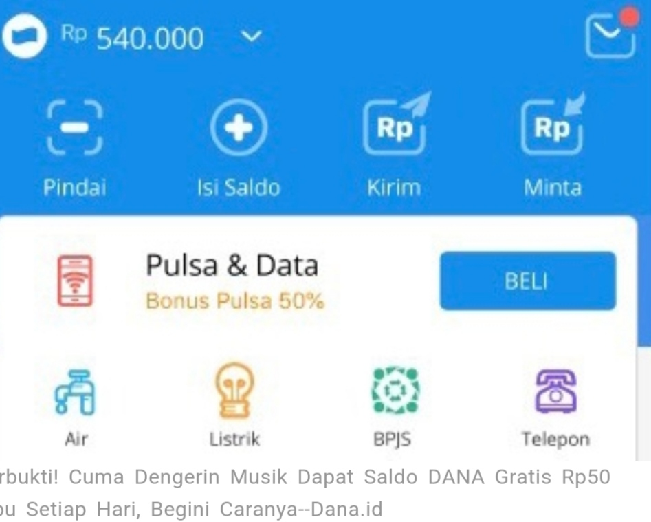 Pemerintah Salurkan Bantuan Melalui Saldo DANA Sebesar Rp 4,2 Juta, Cek Cara Mendapatkannya