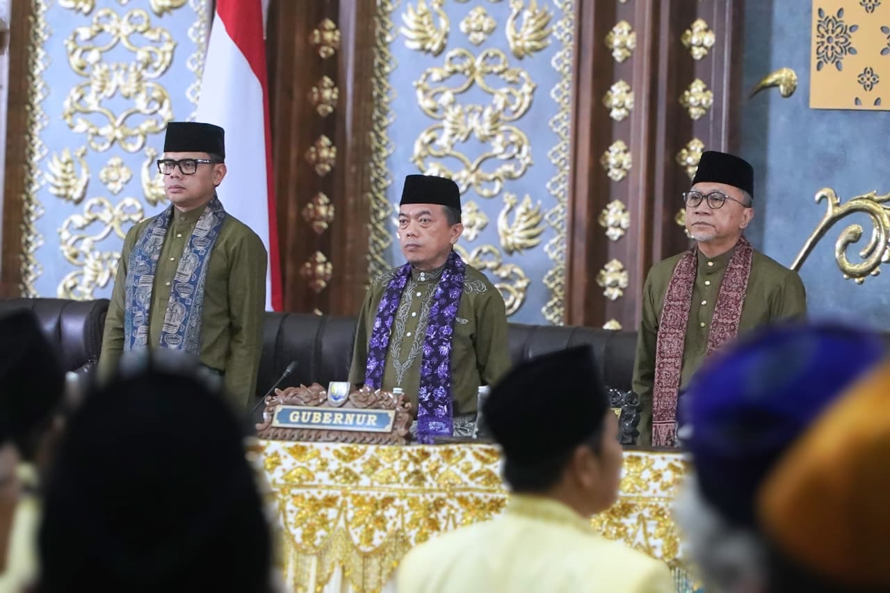 Di Hadapan Zulhas dan Bima Arya, Gubernur Jambi Al Haris Minta Dukungan Pusat untuk Pelabuhan Ujung Jabung 